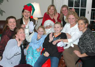 FBN Ladies with Santa